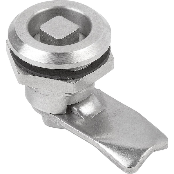 Quarter-Turn Lock, D=20, H=13, 5, Stainless Steel 1.4401